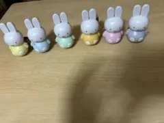 最終価格♪ミッフィ6体セットおきあがりこぼしマスコットフィギュアセットゆれ丸