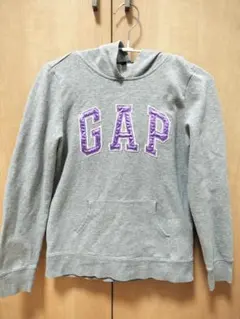 GAP グレー パーカー フード付き 150cm