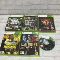 XBOX360 ソフト　6本まとめ売り