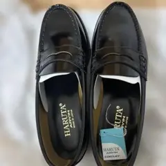 HARUTA ローファー　黒 サイズ24.5センチ