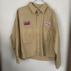 OLIVE des OLIVE ベージュ長袖シャツ フリーサイズ