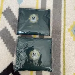 ディズニー　ミラコスタMIRACOSTA ダークグリーン エコバッグ 2個セット