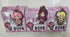 H賞 まどか☆マギカ ラバーチャーム 【佐倉杏子】【巴マミ】【鹿目まどか】