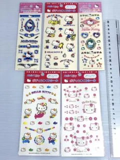 シール　ハローキティ　サンリオ　平成レトロ　ネイルシール　タトゥーシール