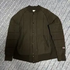 L 黒　チャンピオン　リバースウィーブ　スナップカーディガン