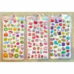 キャラクターシール 3シートセット