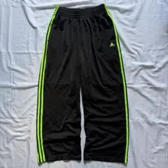 2000's adidas wide track pants 3line 2XL