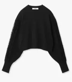 【専用　ゆか様】FURFUR チュールフリルスリーブスウェットのサムネイル