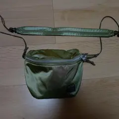 PORTER オリーブグリーン ボディバッグ ナイロン製 PORTER ボディバッグ オリーブグリーンタンカーシリーズショルダー