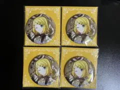 プロセカ 鏡音リン はぴこれ 箔押し缶バッジF 4点
