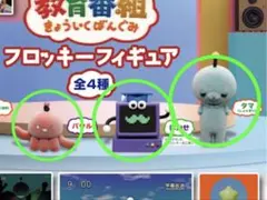 教育番組 フロッキーフィギュア ガチャガチャ タマ　はかせ パウル