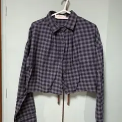 サマーシャツ nugu ショート丈のサムネイル
