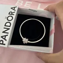 Pandora シルバーブレスレット17 期間限定　花のサムネイル