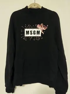 MSGM トレーナー　スウェット　黒　ブラックのサムネイル