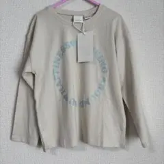 ★新品未使用　ZARA 長袖　Tシャツ　ロンT ベージュ　116 女の子