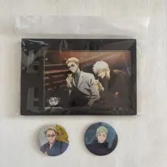 呪術廻戦 七海建人 五条悟 アクリルブロック 缶バッジ ファントムパレード