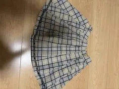 ピンクラテ　チェック柄スカート XSサイズ