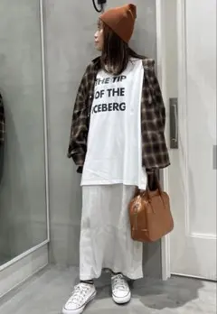 CIAOPANIC TYPY マイナス3キロ見えすっきりシルエットリブスカート