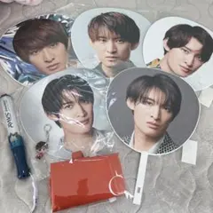 向井康二 Snow Man うちわ キーホルダー トートバッグ ペンライト