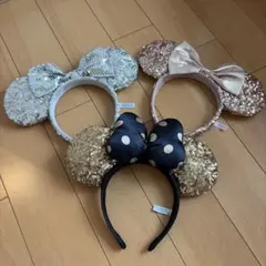 ディズニー カチューシャ 4点セット - メルカリ