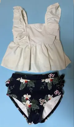 女の子向けフリル水着セット