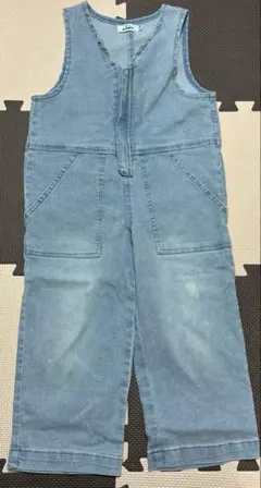 pairmanon キッズ デニム オーバーオール 100