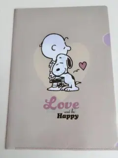 スヌーピー クリアファイル