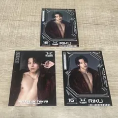 RIKU BOT フォトカード 3枚セット(シクレあり)