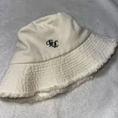ホワイト バケットハット