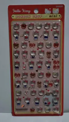 正規品　ハローキティ　ボンボンドロップシールミニ　サンリオ