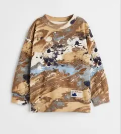 H&M アート風トレーナー