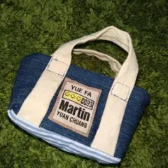 デニムリメイク　ミニミニトートバッグ　マルチトート