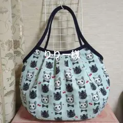 りりー様　猫ちゃん　グラニーバッグ　ハンドメイド