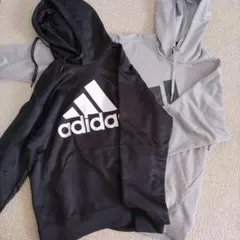 アディダス フード付きパーカー 2色セット　Mサイズ