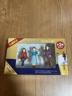 プレモル子ちゃん　コップのフチ子とコラボ　フィギュア3種