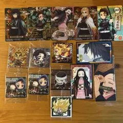 鬼滅の刃 ステッカー カード15枚セット