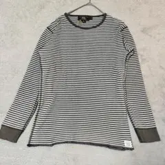 【希少・90s初期】RRL 三ツ星タグ ボーダー サーマルカットソー メンズM