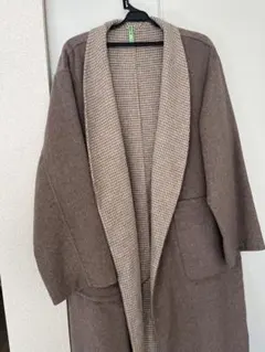 nano universe リバーシブル ロングコート