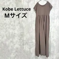 Kobe Lettuce フレンチスリーブカットワンピース マキシ丈 フレア