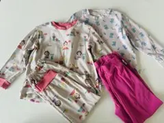 ユニクロ　長袖パジャマ110cm 2着セット　ディズニープリンセス　ペネロペ