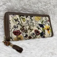 美品✨GUCCI 長財布　 オフディア　フローラ　花柄　マーモント 2026年最新】グッチ 長財布 花柄の人気アイテム - メルカリ