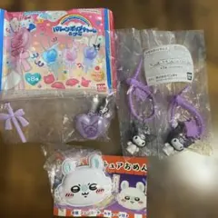 サンリオバルーンポップチャーム　ななほしカラフルマルチチャーム　クロミ　モモンガのサムネイル