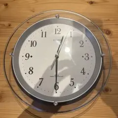 CITIZEN 電波掛時計 クリスタル装飾のサムネイル