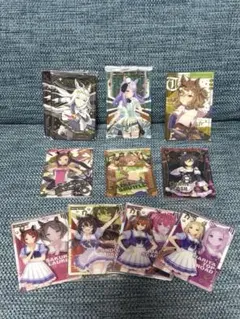 未開封　ウマ娘プリティーダービー ウエハースカード　セット売り 10種11枚