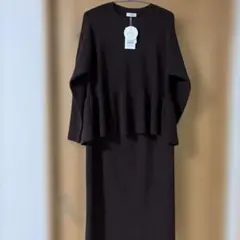 セットアイテムぺプラムニットSETUP【新品】