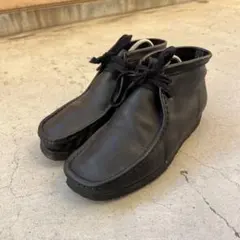 CLARKS Originals Wallabee 黒　ワラビー　レザー
