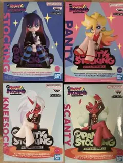 New PANTY & STOCKING フィギュア 4種8体セット まとめ売り - メルカリ