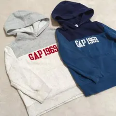 110cm 　GAP　トレーナー　お揃い　2枚セット　パーカー