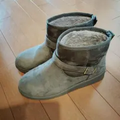 GLACIERムートンブーツLsize グレー