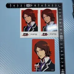 P30th × FiFS ペルソナ　フォト風カード　ペルソナ2 周防達哉 ペルソナ P30×FiFS 特典 フォト風カード 周防達哉 P2 罪 - メルカリ